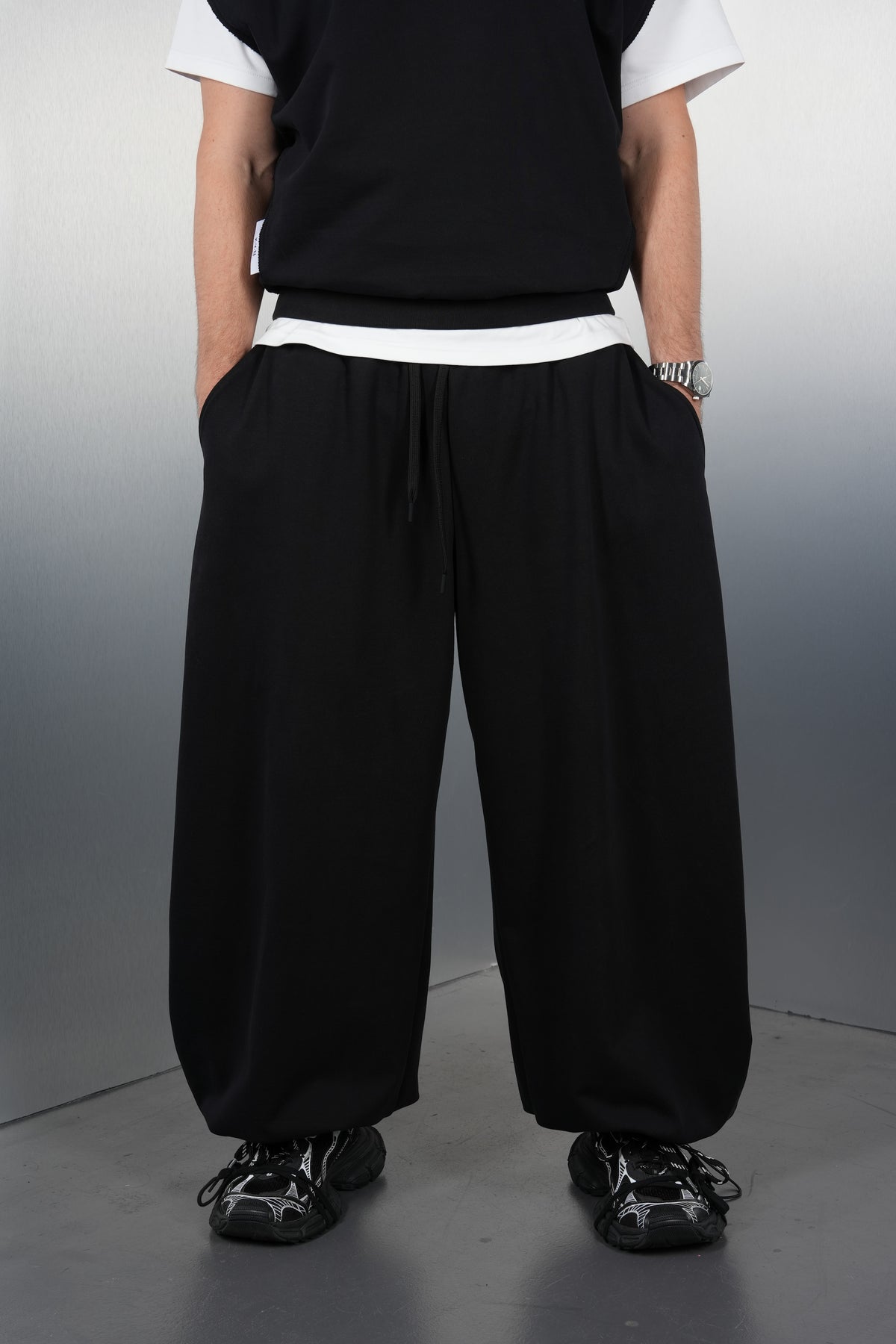 Parachute Pants Black