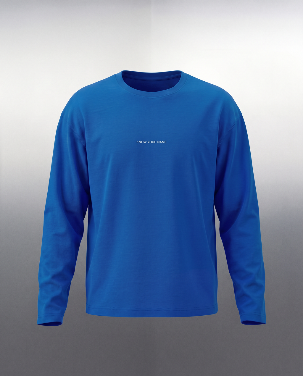 Longsleeve Niebieski