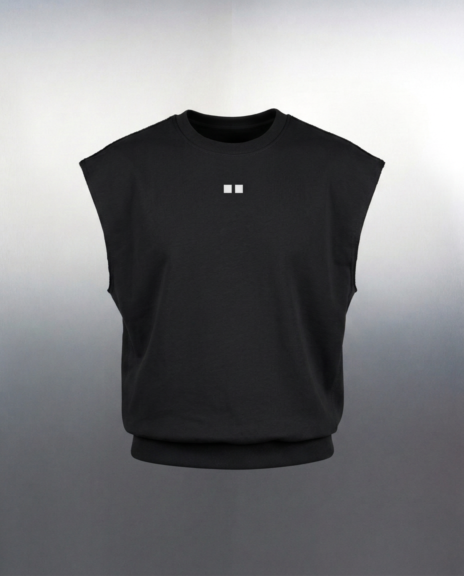 Drop-Shoulder Black